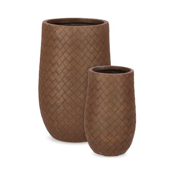 Cvetlični lonci v kompletu 2 ks ø 48 cm Rhombus – Bizzotto