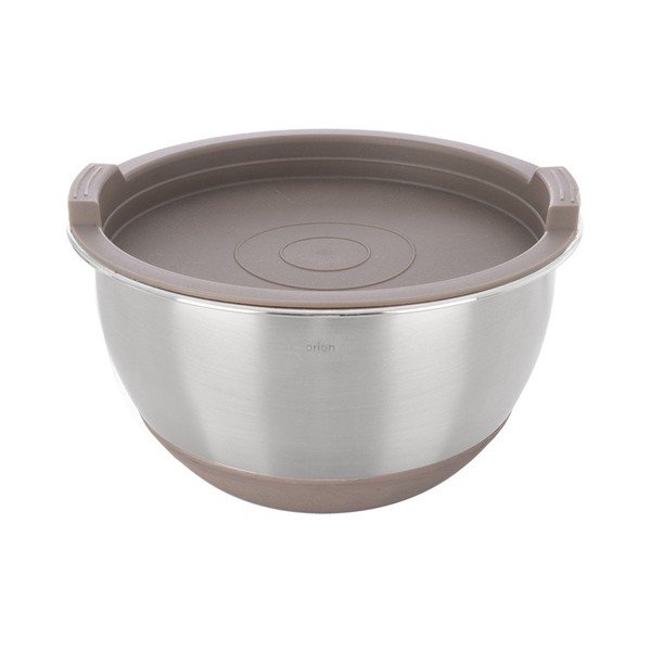 Skleda iz nerjavečega jekla v srebrni barvi ø 16 cm Beige – Orion