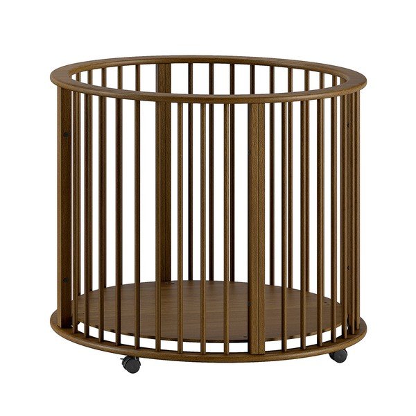 Rjava stajica iz masivne bukve 90x90 cm Dino – Vipack