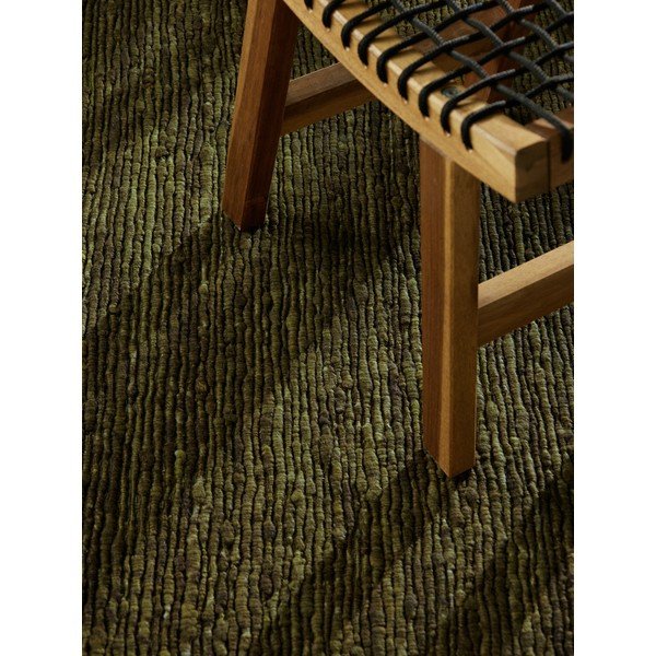 Temno zelena ročno tkana volnena okrogla preproga ø 200 cm Bexley Woolwich – Ted Baker-image-4