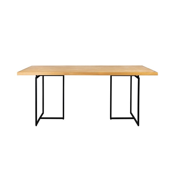 Jedilna miza z mizno ploščo v hrastovem dekorju 90x220 cm Class – Dutchbone