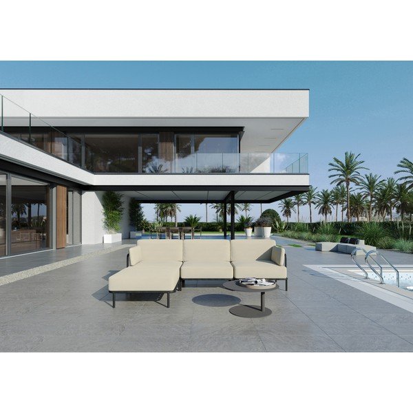 Bež vrtni modularni kavč 234 cm Salve – Sit Sit-image-1