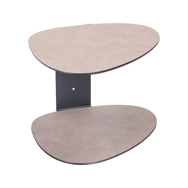 Siva jeklena polica 29 cm Curve Bull – LIND DNA