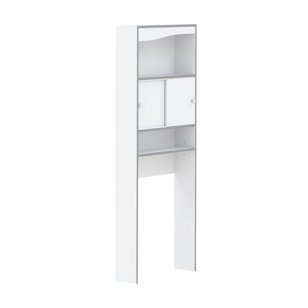Bela omarica za pralni stroj ali WC 64x177 cm Surf – TemaHome-image-2