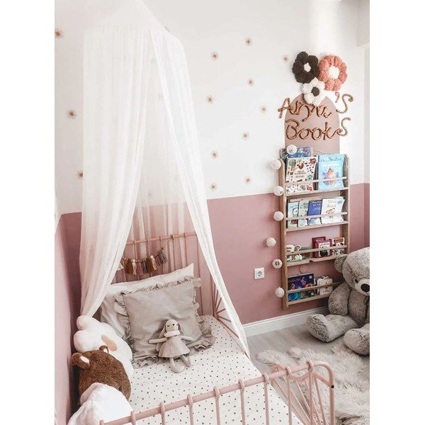 Bel baldahin iz šifona – Mila Home-image-1