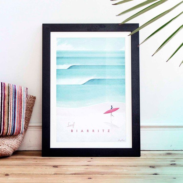 Plakat Travelposter Biarritz, A2-image-1