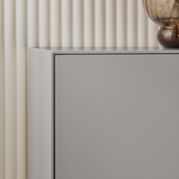 Svetlo siva stenska omarica 46x91 cm Edge by Hammel – Hammel Furniture-image-1