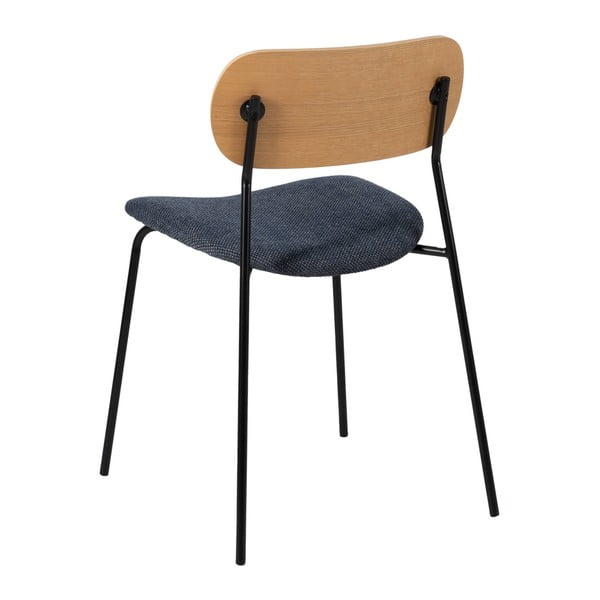 Jedilni stoli v modri in naravni barvi v kompletu 4 ks Moe – Ixia-image-3