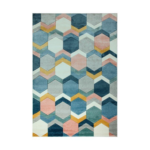 Preproga Asiatic Carpets Hexagon Multi, 200 x 290 cm