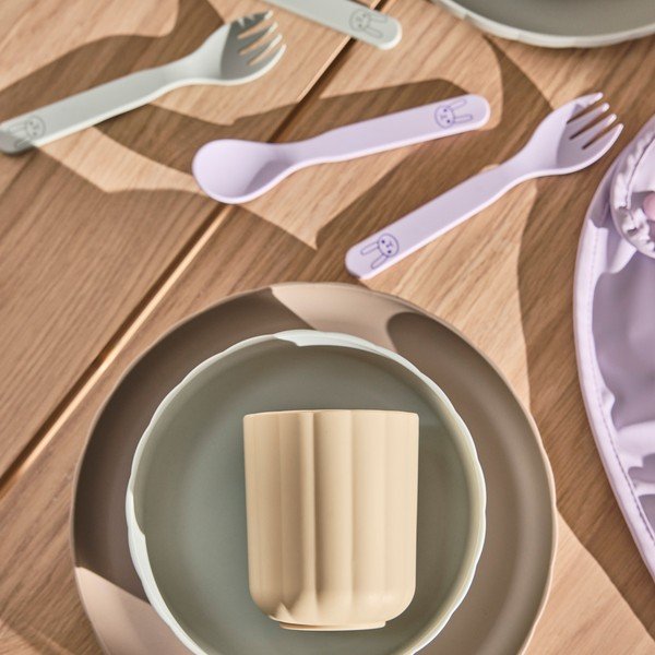 Plastičen otroški set posode 3 ks Pullo – OYOY Mini-image-1