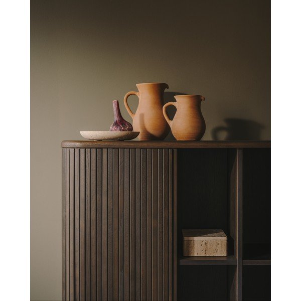 Oranžna vaza iz terakote Mercia – Kave Home-image-1