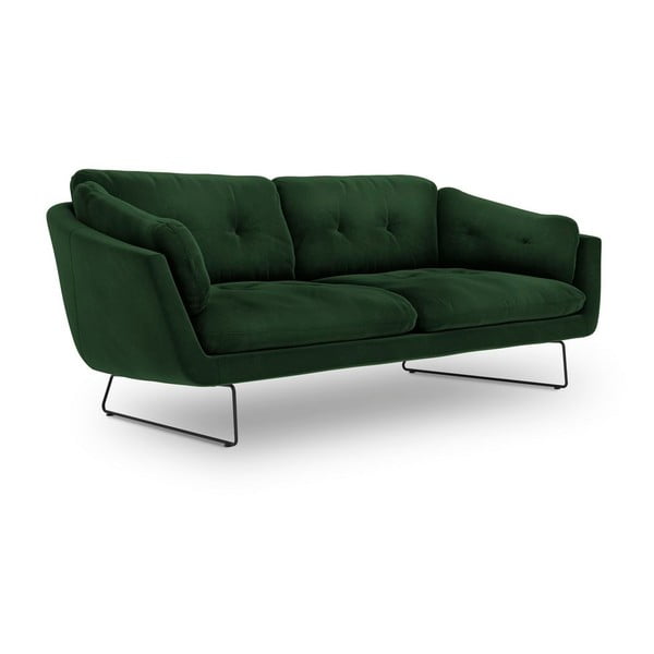 Zelena žametna zofa Windsor & Co Sofas Gravity-image-2