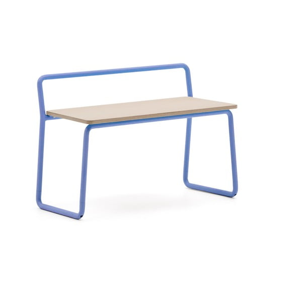 Modra/naravna klop Tinn – Kave Home-image-2