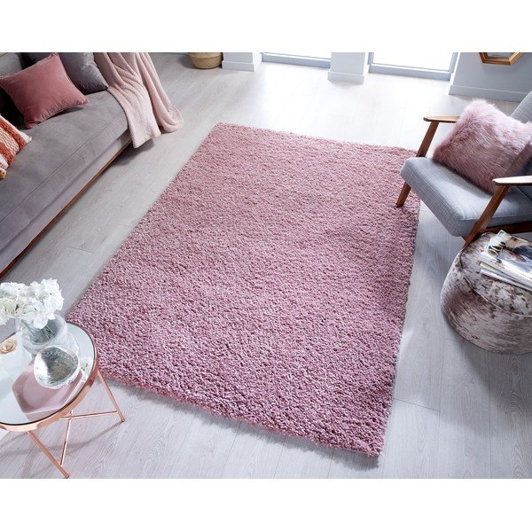 Temno rožnata preproga Flair Rugs Sparks, 60 x 110 cm-image-4