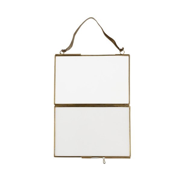 Kovinski stenski okvir v zlati barvi 15x10 cm – Rex London-image-4