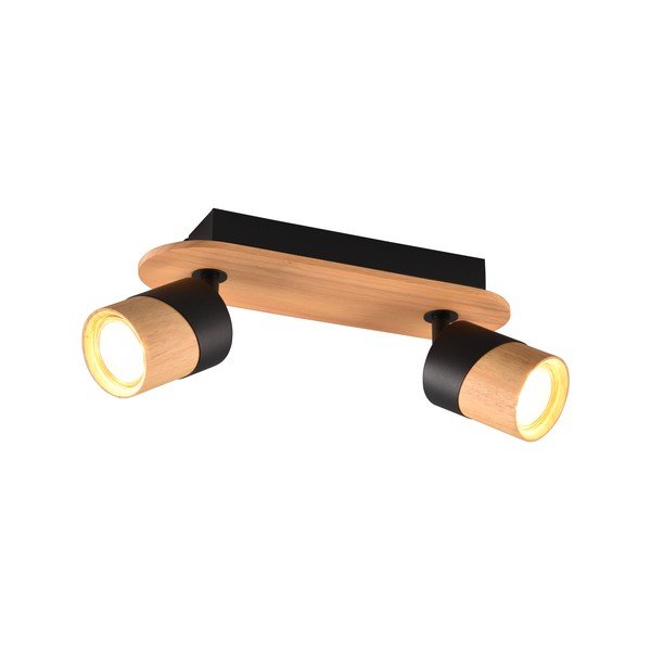 Rjava stropna svetilka ø 6 cm Aruni – Trio-image-3