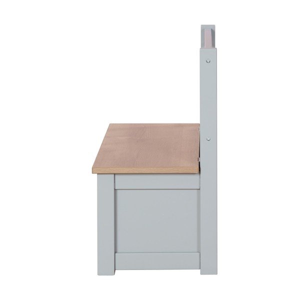 Sivorjava otroška klop Woody – Roba-image-4