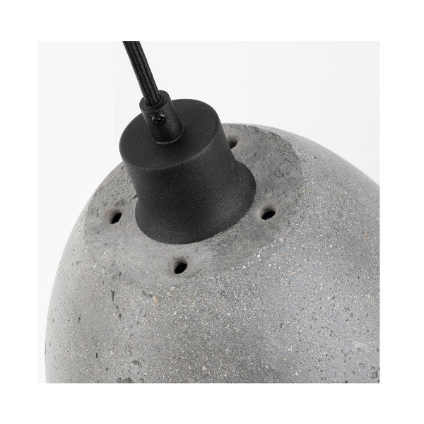 Viseča betonska svetilka Citylights Malaga, ⌀ 21 cm-image-2