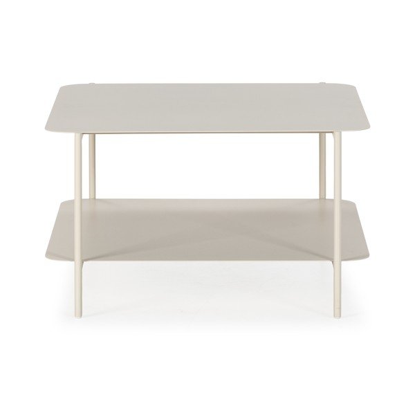 Kremno bela kovinska klubska mizica 70x73 cm Beatrix – MOME-image-2