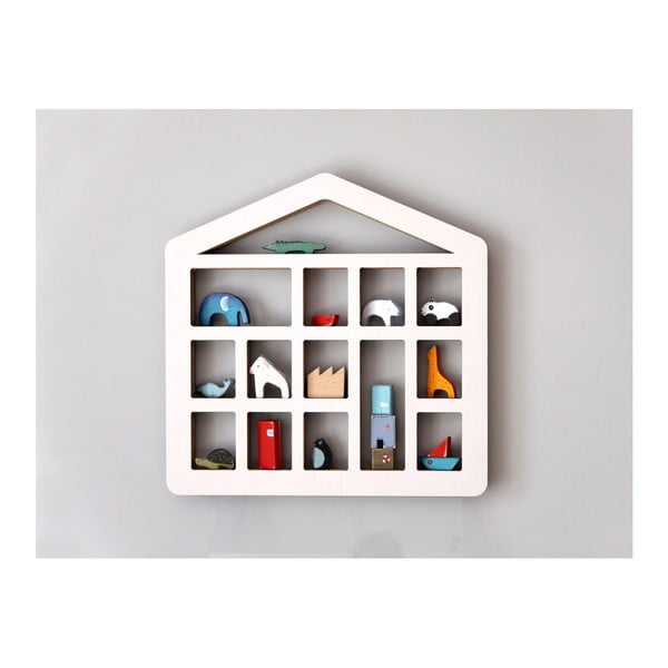 Polica Unlimited Design for kids House with Windows-image-4