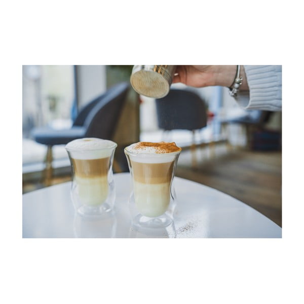 Steklene skodelice v kompletu z dvojno steno 6 ks 250 ml – Vialli Design-image-3