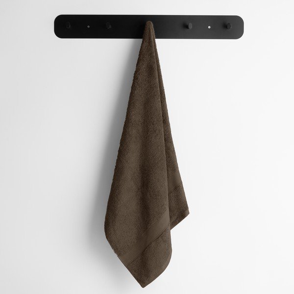 Temno rjava kopalna brisača DecoKing Bamby Brown, 70 x 140 cm-image-2