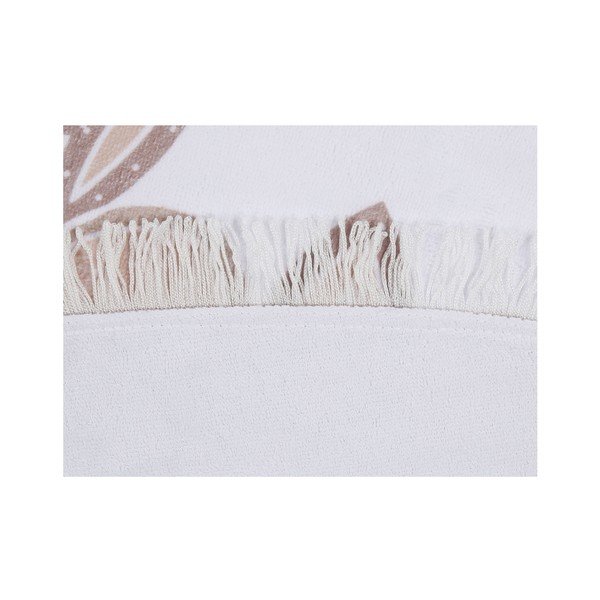 Pisana brisača za plažo iz 100 % bombaža Flora, ⌀ 150 cm-image-1