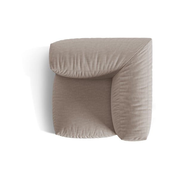Bež modul za sedežno garnituro (s kotom po izbiri) Martina – Micadoni Home-image-3