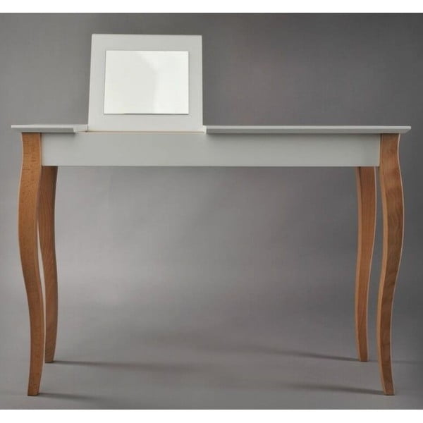Bela toaletna mizica z ogledalom Ragaba Dressing Table, dolžina 105 cm-image-1