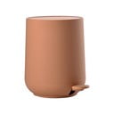 Oranžen plastičen koš za smeti s pedalom 3 l Nova One – Zone