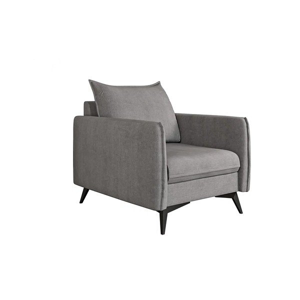 Siv fotelj Juli Bis – Ropez