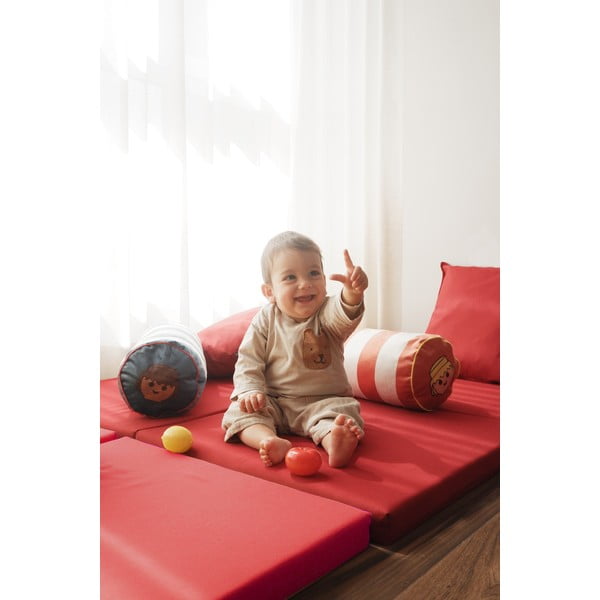 Žametna otroška blazina Stripes – Playmobil-image-4