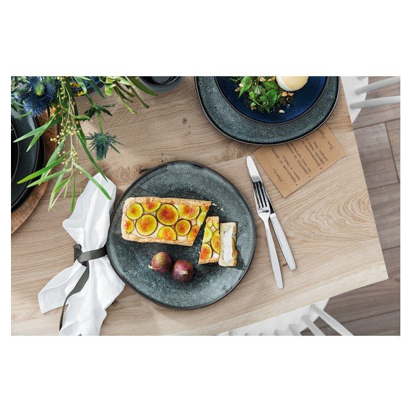 Zeleno-siv lončeni krožnik Villeroy & Boch Like Lave, ø 28 cm-image-2