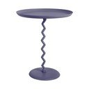 Kovinska okrogla stranska mizica ø 44 cm Zig Zag – Leitmotiv