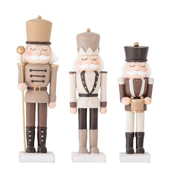 Božične figurice v kompletu 3 ks iz poliresina (višina 27 cm) Darryl – Bloomingville