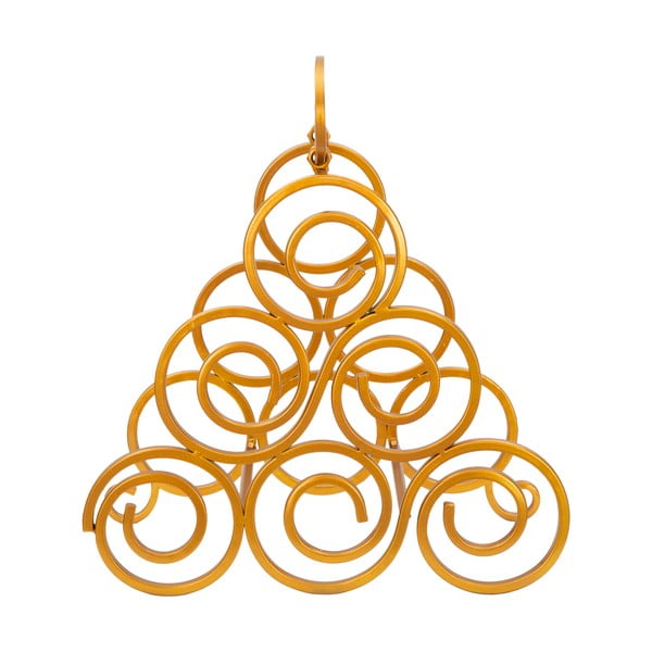 Stojalo za vino v zlati barvi Mauro Ferretti-image-2