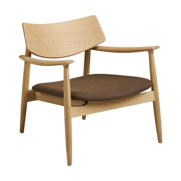 Rjav fotelj Olvera – House Nordic