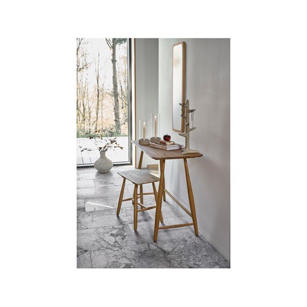 Stensko ogledalo z lesenim okvirjem 23x80 cm Bodo – Villa Collection-image-4