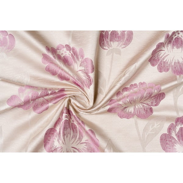 Bež zavesa 140x245 cm Izolde – Mendola Fabrics-image-3