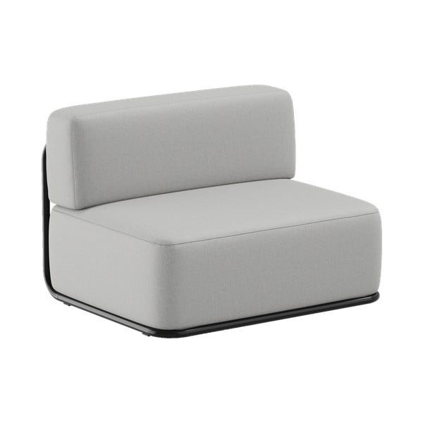 Svetlo siv modul vrtne sedežne garniture (sredinski modul) Straw – Sit Sit