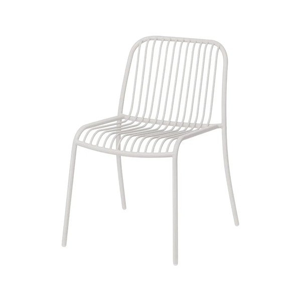 Svetlo siv kovinski vrtni stol Yua Wire – Blomus