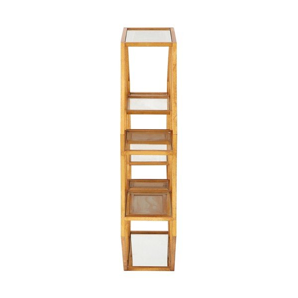 Večnivojska kovinska polica v naravni barvi 92 cm Zariah – Premier Housewares-image-4