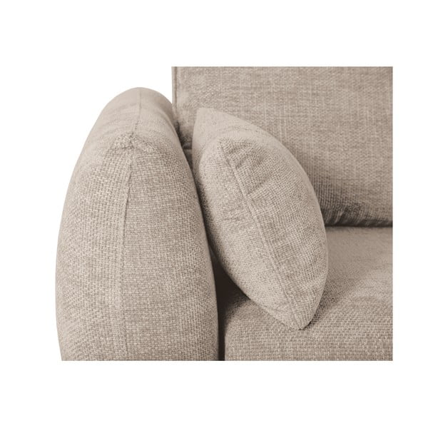 Bež kotna sedežna garnitura (desni kot) Matera – Cosmopolitan Design-image-1