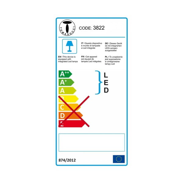 Stenska svetilka v zlati barvi Tomasucci Ring, ø 15 cm-image-4