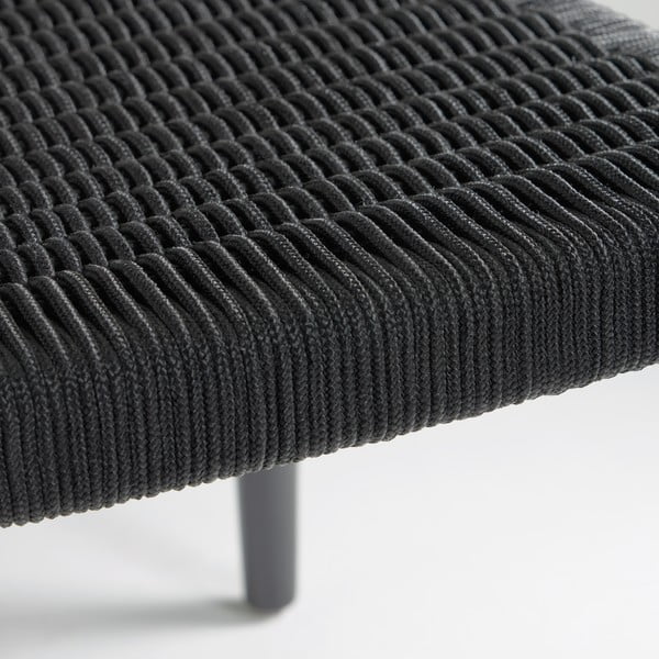 Črn vrtni stol iz evkaliptusovega lesa Kave Home Glynis-image-4