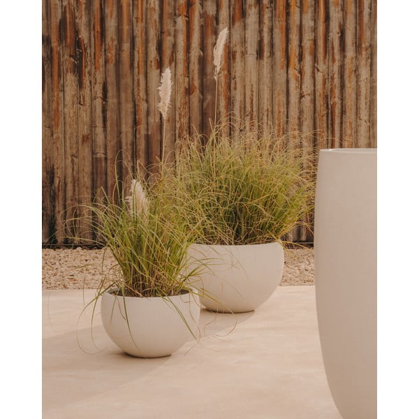 Cvetlični lonec iz cementa ø 72 cm Grau – Kave Home-image-1