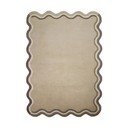 Ročno tkana volnena preproga v naravni barvi 200x290 cm Leo Scallop – Flair Rugs