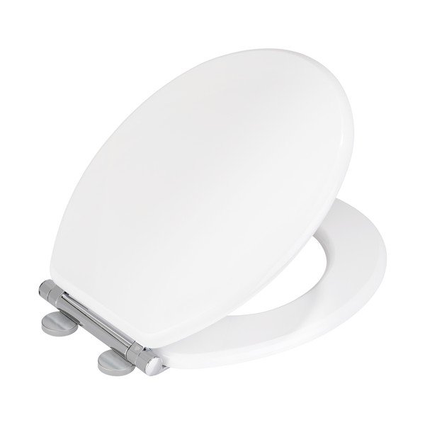 Bela WC deska z avtomatskim zapiranjem 37 x 43 cm Morra - Wenko-image-2