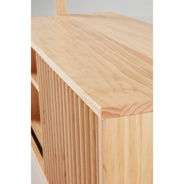 Set za hodnik iz masivnega bora v svetli naravni barvi 108x200x42 cm Svanshall – Jotex-image-4