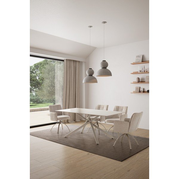 Jedilna miza s keramično ploščo 90x180 cm Talia – Marckeric-image-1